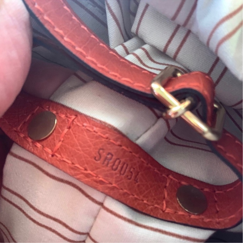Louis Vuitton sac de nuit toile Trianon canvas ostrich mm - Picture 7 of 12